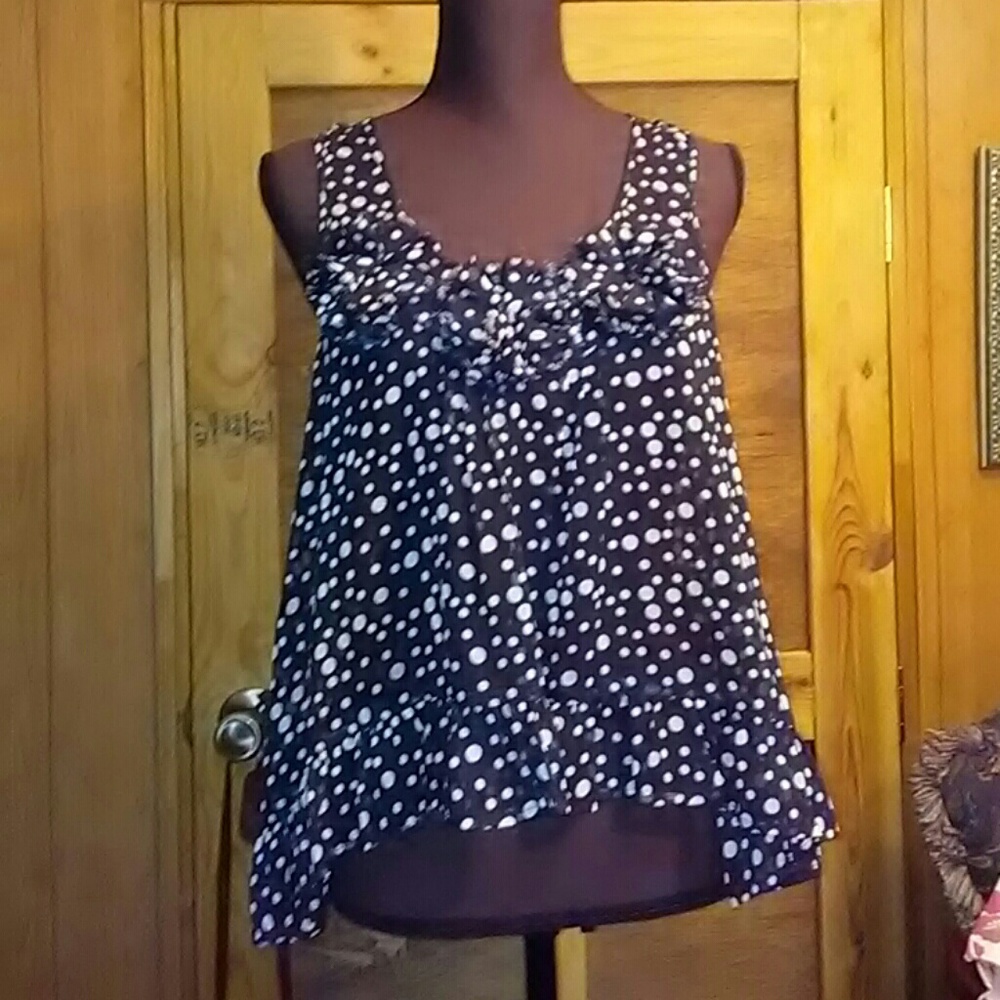 Living Doll sheer tank